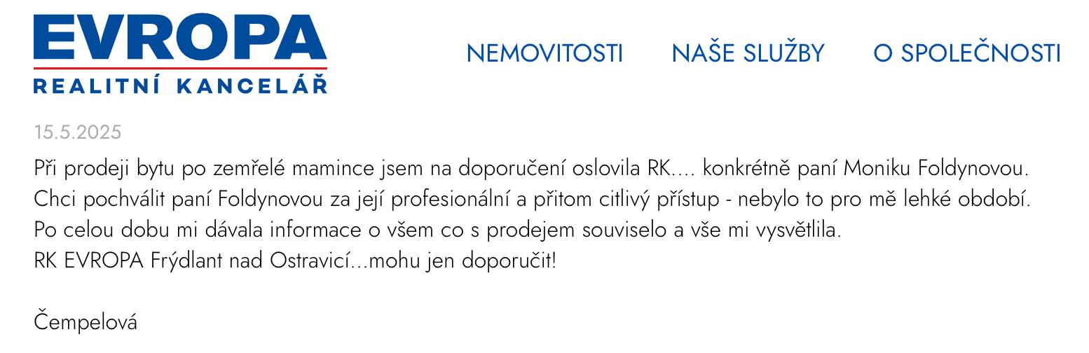 Recenze od paní Čempelové
